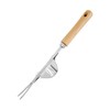 PDETVEO Garden Weeding Tool, V-Shaped Stainless Steel Weed Puller with