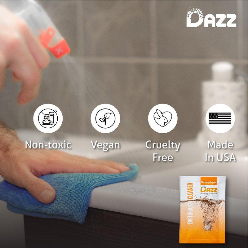 DAZZ - Limpiador de baño, Anaranjado, Refill Pack