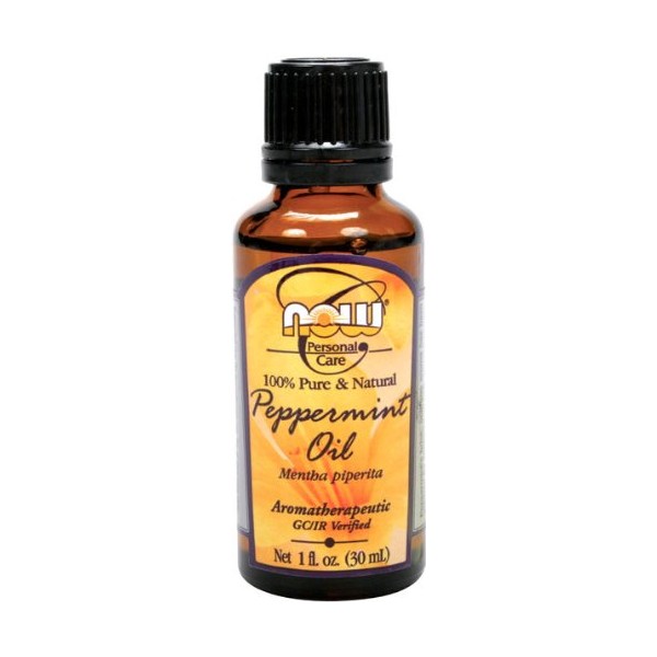 NOW Peppermint Oil, 1-Ounce (Pack of 2)