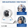 VIOKS Stoßdämpfer Waschmaschine 80N Bohrung 11mm Ersatz für Еlectrolux 132255301/5