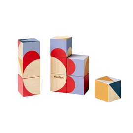 PlanToys Geo Pattern Cubes (4648)