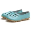 VenusCelia Mocasines planos informales cómodos para mujer, Aqua, 10