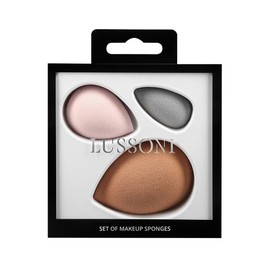 LUSSONI Raindrop Make-Up Sponges in Three Sizes Set of 3