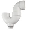 Canplas 193201AS PVC DWV P-Trap with Cleanout, 1 1/2-Inch, White