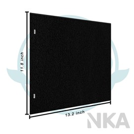 4-Pack Activated Carbon Pre-Filters Compatible with AF-20, AF-20FL, AP-25, AR-20 air purifiers(Dimensions: 13.2" x 11.8" x 0.2")– Freshens Air & Enhances Filtration