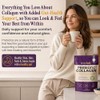 Prebiotic Collagen Powder - 420g Hydrolysed Collagen Peptides & Prebiotics