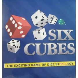 Fun and Games Group NEW SIX CUBES Dice Board Game 1994 Ages 10+ Players 2+  NIB