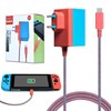 Charger for Switch Console Power Supply Charging Cable Supports TV