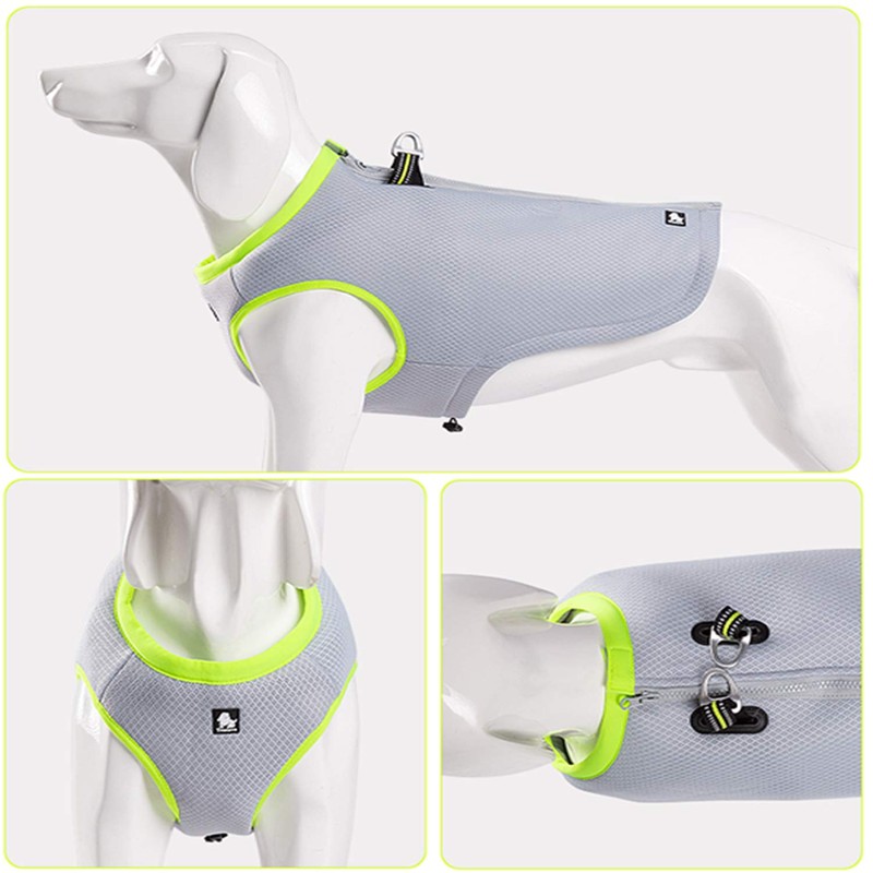 TRUE LOVE Dog Cooling Harness Summer and Winter Clothes Adjustable