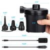 Electric Air Pump for Inflatables, Portable Quick Air Pump with