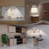 HONWELL Track Lighting LED Spotlights with 3 Rotatable Lights Heads,