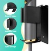 Teadokly Stainless Steel Wall-Mounted Hair Straightener Holder, Curling Iron Holder