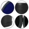 Set of Dice Cup Black PU Leather w/Plush Blue Felt