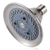 BOPai Ultra-Luxury Brushed Nickel Shower Head, 7 Settings, 9.5 L/min