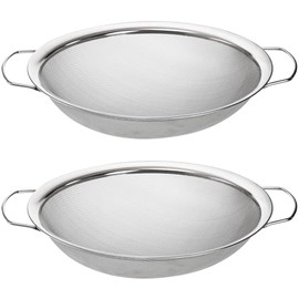 Jucoan 2 Pack Fine Mesh Paint Strainer, 11.5 Inch Stainless Steel 60 Mesh Paint Filter Fit 5 Gallon Bucket