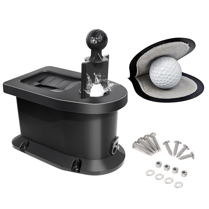 Orle Oko Golf Cart Ball Washer and Club Cleaner Kit