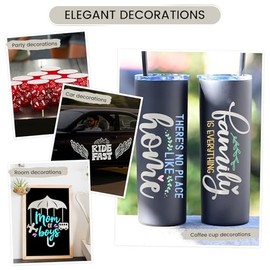 GIRAFVINYL Light Grey Vinyl Permanent 12" x 10ft, Matte Light Grey Adhesive Vinyl for DIY Crafts Mugs Glass Home and Car Decorations