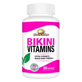 Rise-N-Shine, LLC Bikini Vitamins | Women’s Daily Supplement for Tone & Energy – 30 Day