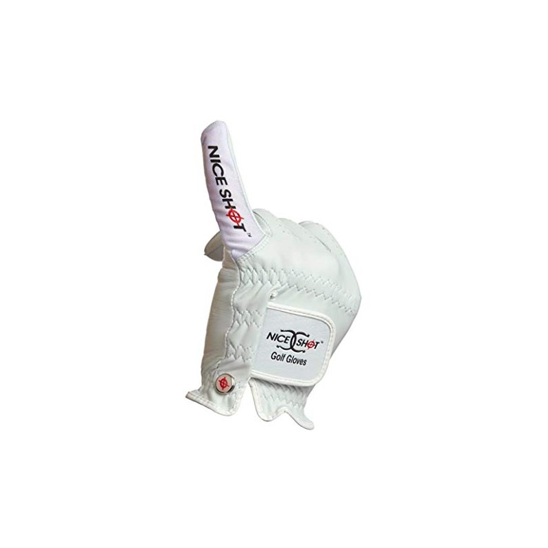 Nice Shot You are Nothing Pinkie Cabretta Leather Golf Glove