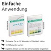 ECENCE pH Test Strips Pack of 100, Lackmus Test Paper,