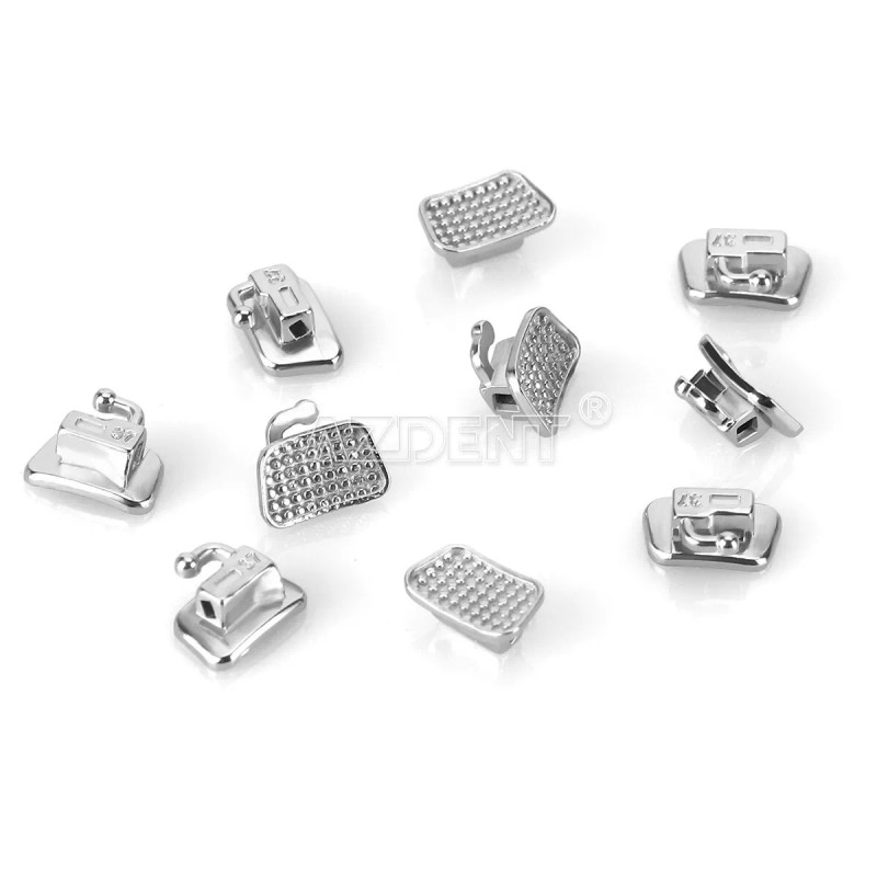 AZDENT Dental Orthodontic Buccal Tubes 2nd Molar Monoblock Roth 022