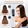 Journeyside Airstyler Set, Professioneller Warmluftbürste Set 1000W, Multifunktionaler Hairstyler mit
