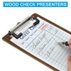 PATIKIL Wood Check Presenters Guest Check Book Waitress Server Note