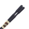 Ishida Japanese Chopsticks Men's Thick King General Half Ebony Lacquer