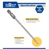 LABEAR - 10-Piece 4" Metric Hex Head Allen Wrench Screwdriver