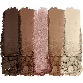 Wet n Wild Paleta de Sombras Color Icon 5 Pan Walking On Eggshells Tonos Neutros Rosados con Acabado Mate y Satinado, Alta Pigmentación, Larga Duración, Vegana y Cruelty-Free, Tamaño para cosmetiquera o kit de maquillaje