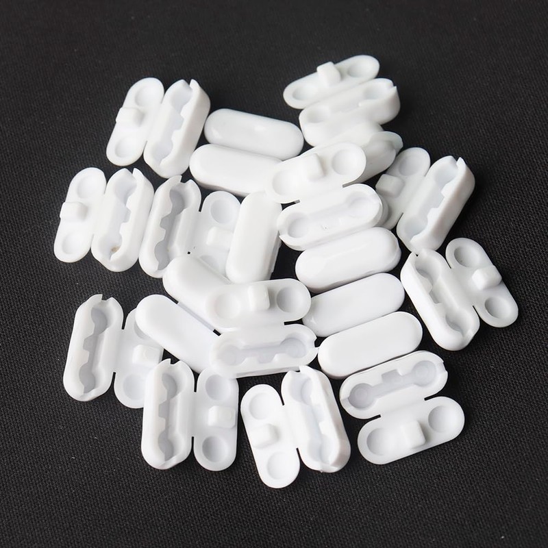 20 Pack Bead Chains Connector, 4.5mm #10 Ball Chain Cord