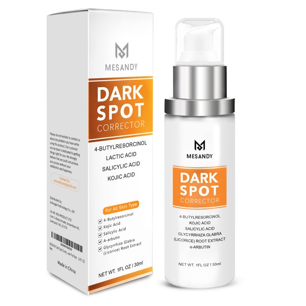Dark Spot Corrector For Face and Body Serum, Dark Spot Remover for Women and Men, Treatment for Hyperpigmentation, Age Spot, Melasma, Brown Spots and Other Stubborn Spots