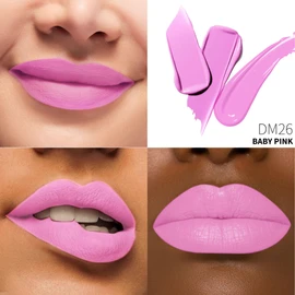 Depuplum Pink Lipstick Matte for Women Superstay Long Lasting Lipstick Smudgeproof Liquid Lipsticks Cruelty Free Lip Makeup (DM26 Baby Pink)