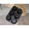 Muffin Pan - Pre-Seasoned Cast Iron 7-3/4 Inch by 5-1/2
