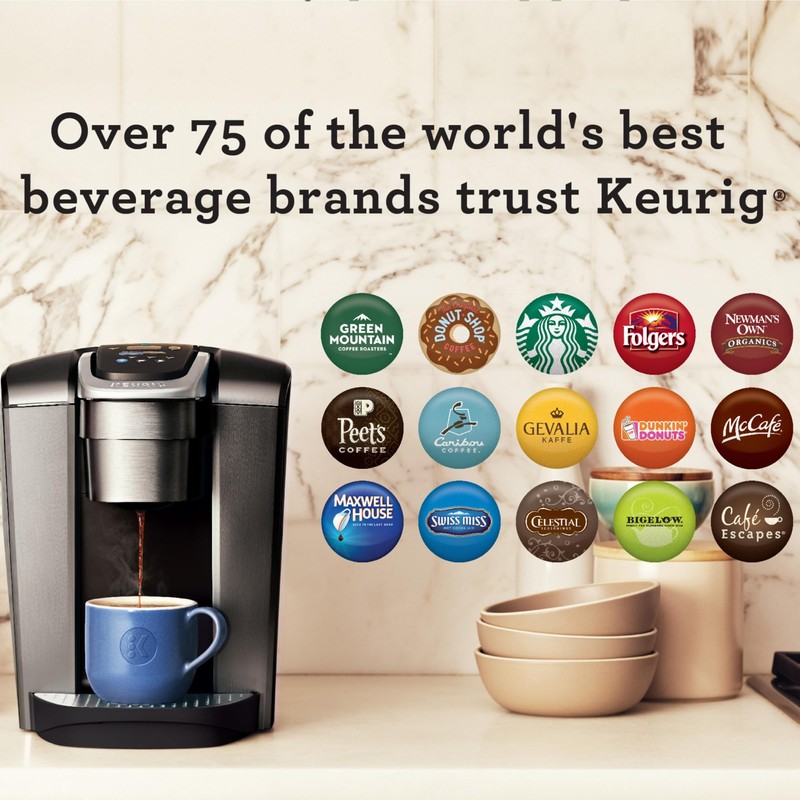 Keurig K-Elite Single Serve K-Cup Pod Coffee Maker, with Strength