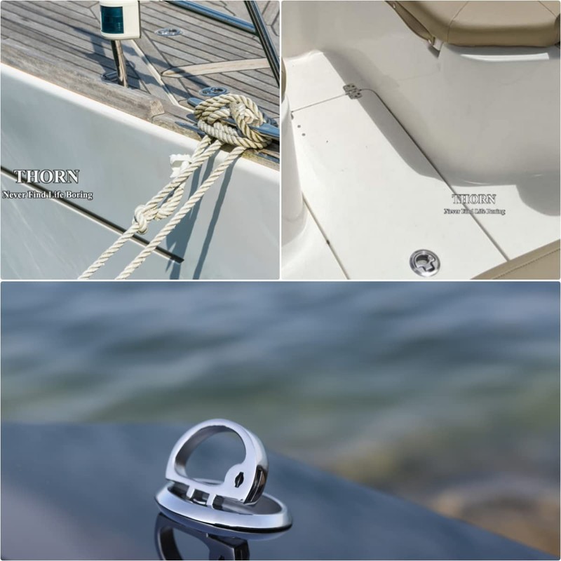 Thorn Marine Cam Latch Boat Hatch Stainless Steel Locking Style