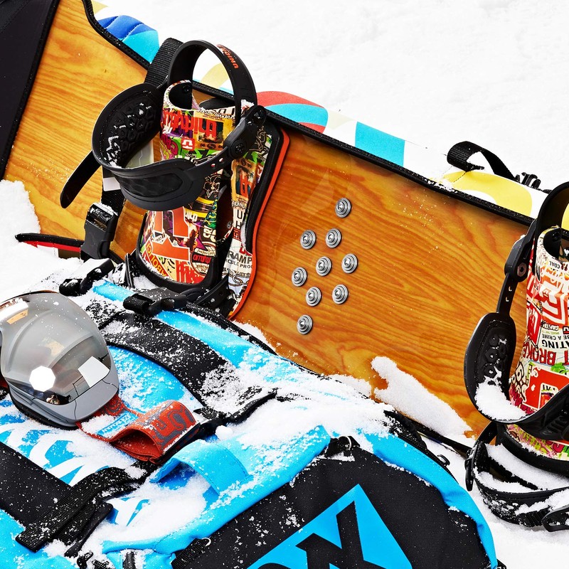 XCMAN Snowboard Round Stomp Pad Snowboard Deck Pad Anti-Slip Stomp