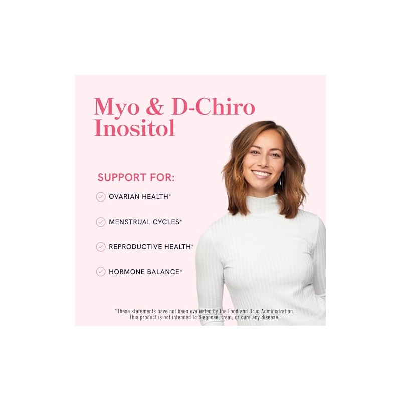 Myo Inositol Chiro Equilibrio Hormonal Femenino Ratio Apoyo Salud Ovárica