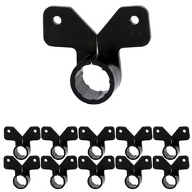 25 Pack TMKOOL 1/2 inch Suspension Butterfly Pipe Clamp Plastic Insulator, Pipe Support For Pex, Copper, CPVC Pipe (25pcs 1/2")