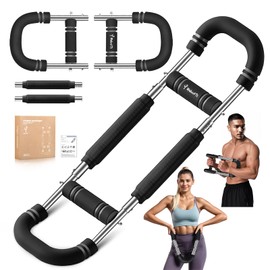 Twister Arm Trainer for Men & Women, Chest Workout Equipment | Multi-Functional Arm Strengthener - Adjustable Double Steel Spring Home Gym Fitness Equipment Enhance Upper Body Muscle Strength