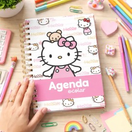 Agenda Escolar Para Maestra / Docente Kitty
