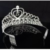 Colorful_Blossom 21-Year-Old Birthday Party Austrian Rhinestone Tiara Crown W/ Hair
