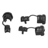 100Pcs Nylon Wire Grommet Strain Relief Bushing Electric Cable Fixing