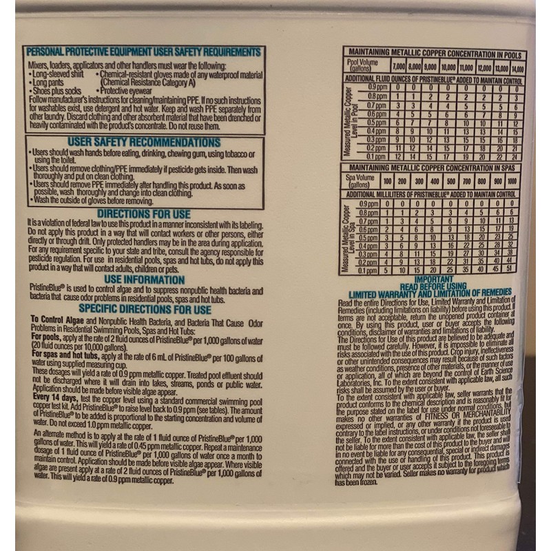 Pristine Blue Maintenance Pack