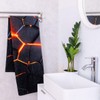 3D Effect Lava Velour Towel 75 x 150 cm 100%
