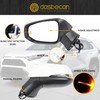 Dasbecan Left Driver Side Mirror Compatible with 2019-2024 Toyota Rav4