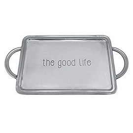 MARIPOSA Signature Tray, Silver