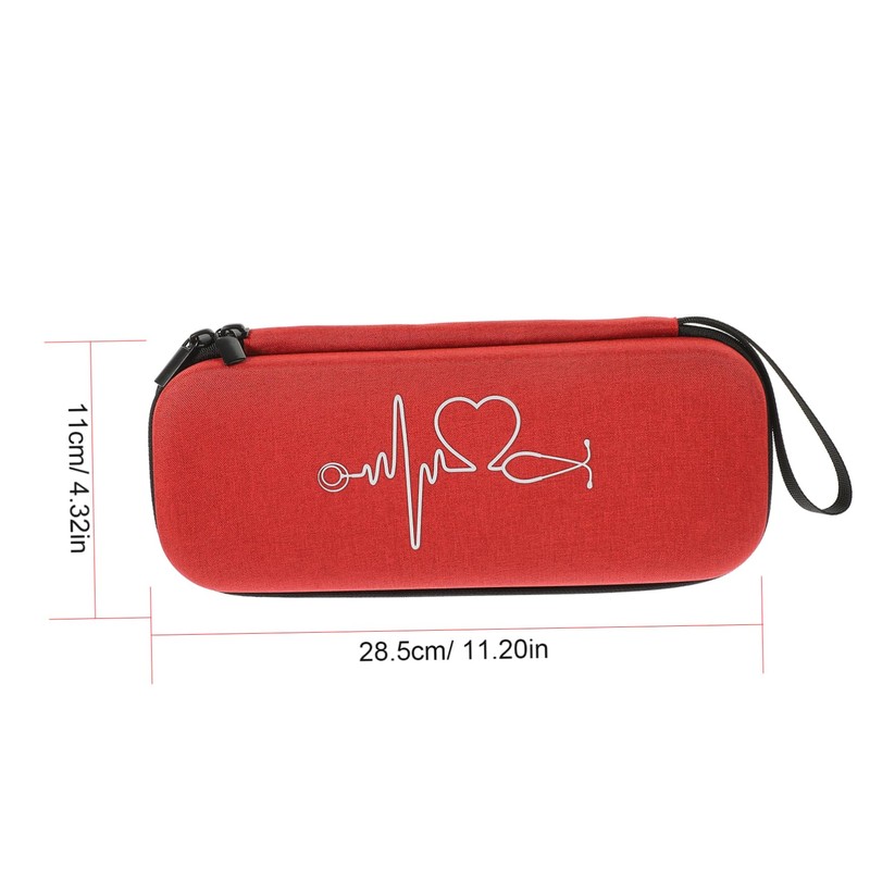Ipetboom 1pc Portable Stethoscope Case Shockproof Storage Pouch for Litш