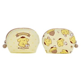 Perfect World Tokyo Sanrio Pompompurin Nuoval, Yellow, Pouch, Small Box, **