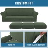 H.VERSAILTEX 4 Piece Stretch Sofa Covers for 3 Cushion Couch
